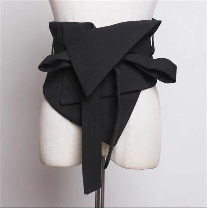 Japanese Obi Belt Simple elastic waistband women’s wide retro waistband fashion