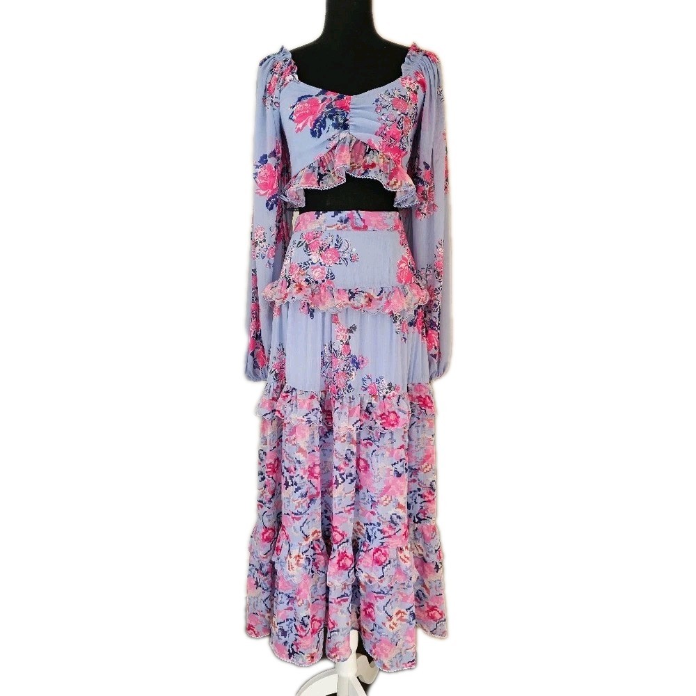 HOUSE OF HARLOW 1960 Size M Women’s 2-Piece Set (Top+Skirt)