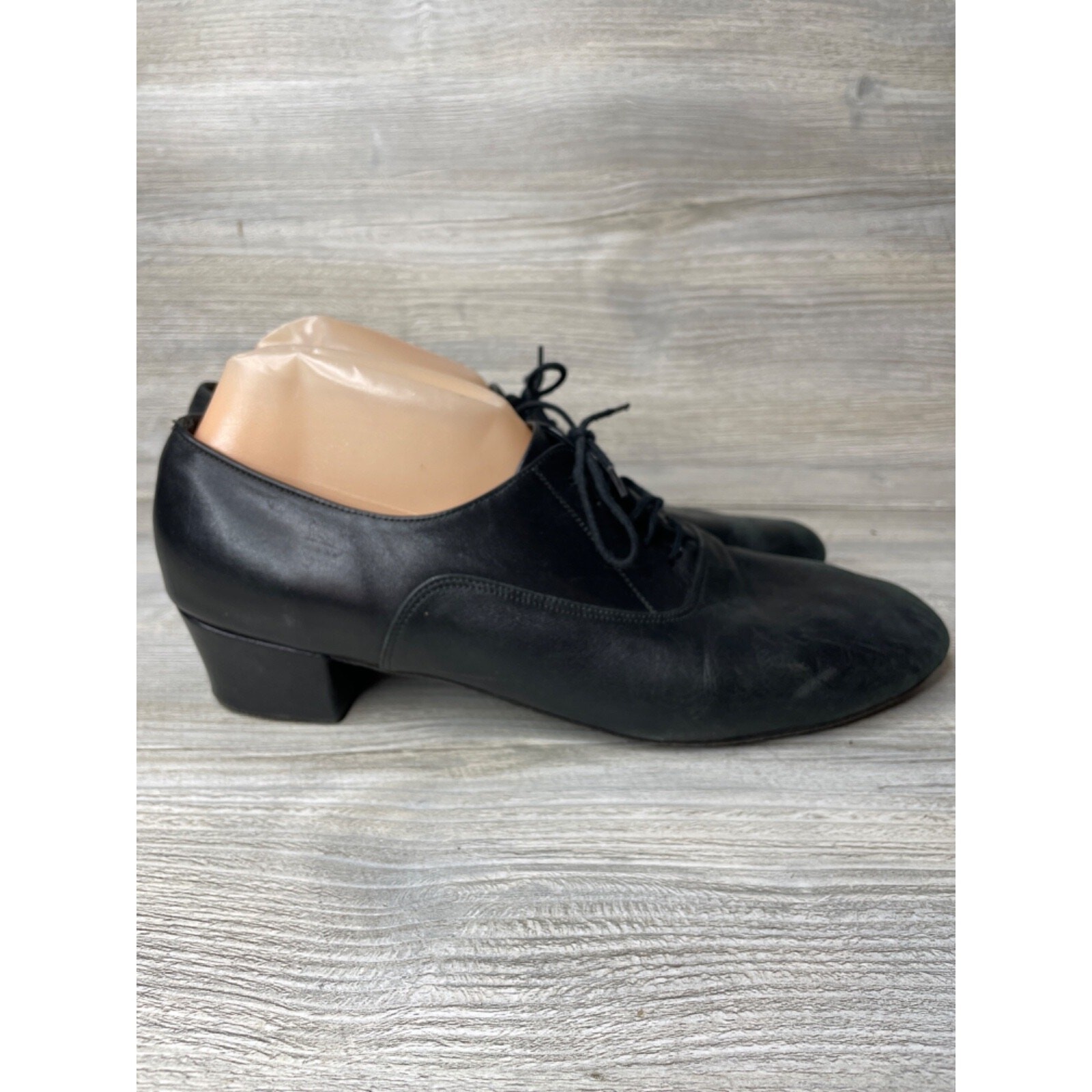 Celebrity Dance Shoes Womens Size 11.5 Narrow Lace Up Black Oxford