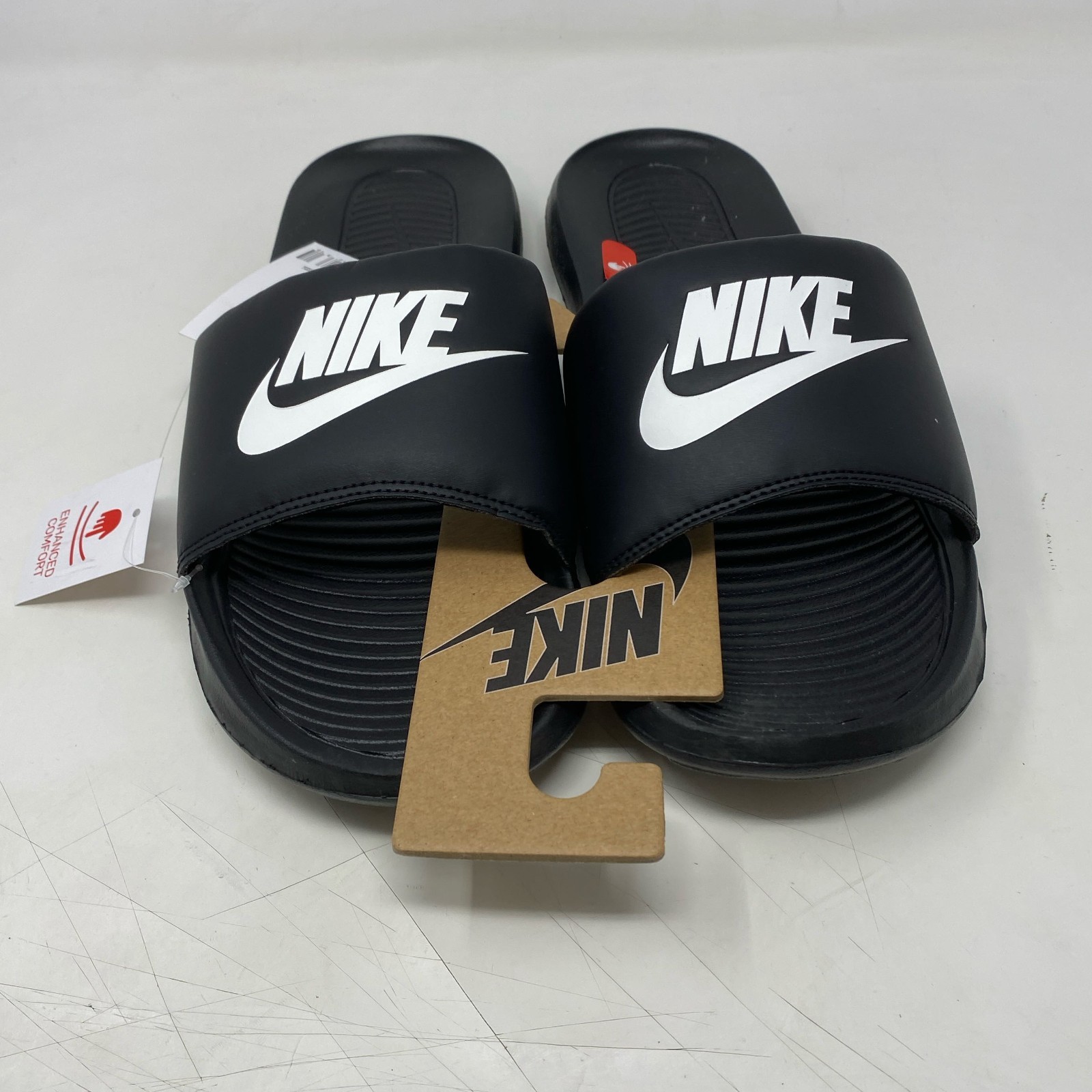 Nike Victori One Slides Black/White Men’s 13 CN9675-002