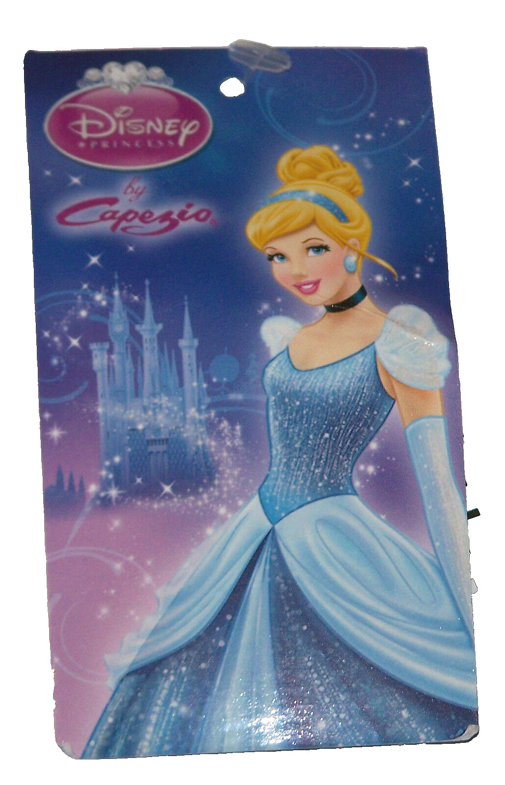 Capezio Disney Princess Cinderella Leotard Bodysuit Flutter Slv New Girl XS 5 6