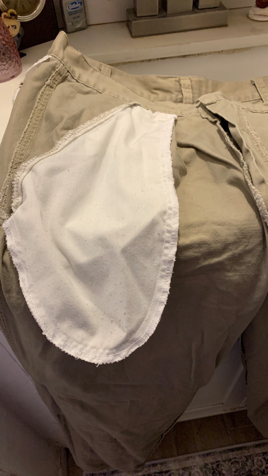 100% cotton Route 66 vintage original cargo khaki men’s pants size 34/30 Kuwait