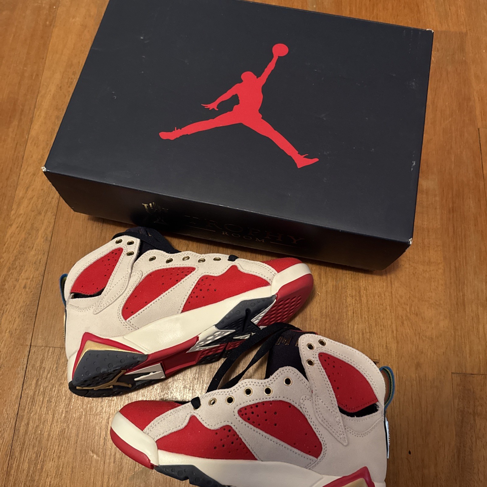 Nike Air Jordan 7 Retro SP x Trophy Room Size 5 Mens – DM1195-474 Brand New