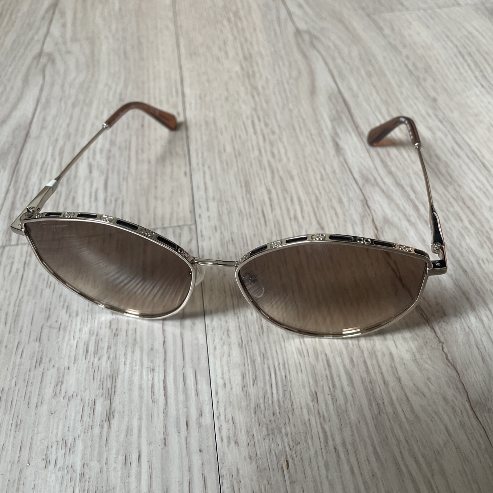 Salvatore Ferragamo Gradient Horn Ladies Sunglasses SF264S 796 60
