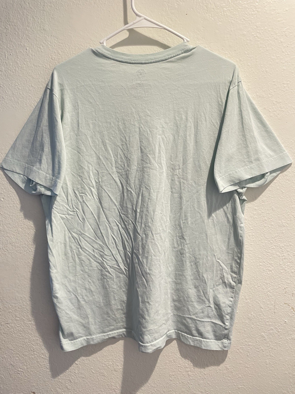 Hurley Men’s Large Surf Costa Mesa Graphic Tee Light Blue Short Sleeve T-Shirt