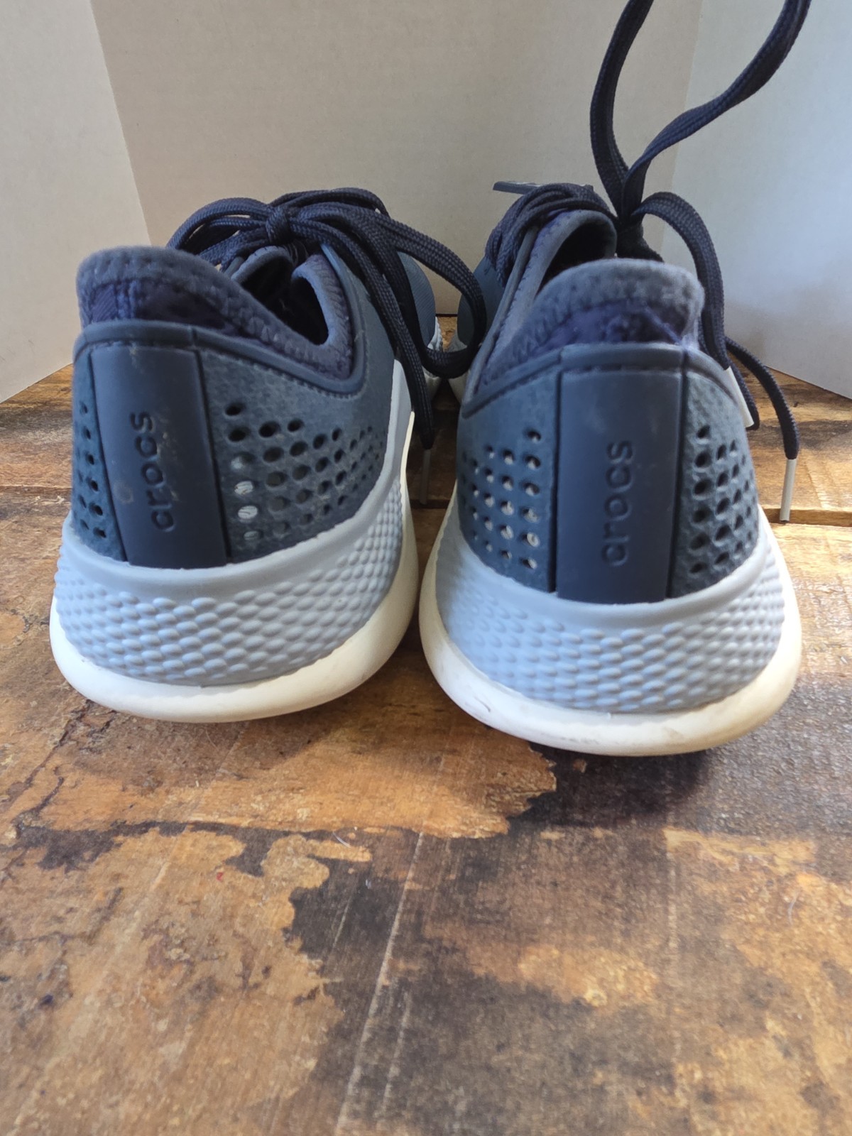 Crocs Literide 360 Pacer Navy Blue Water shoes Men’s Size 10 206715