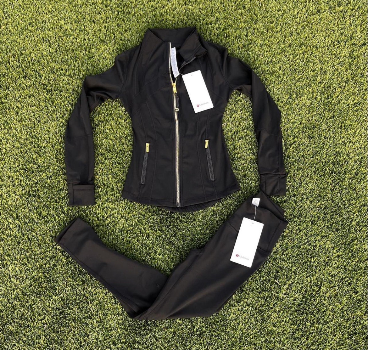 Lululemon Jacket and Leggings Set (NEW)