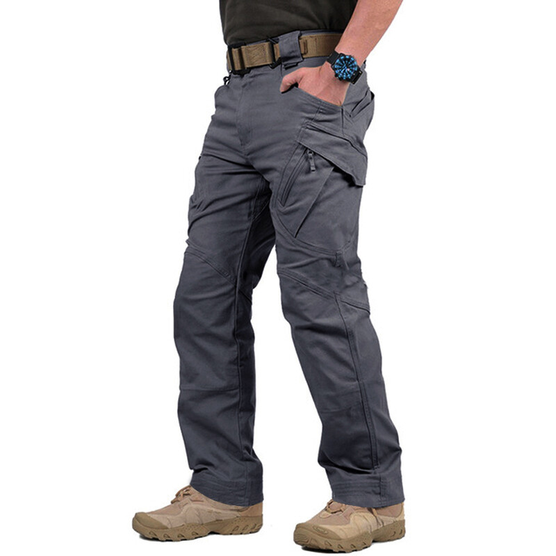 US Men Tactical Cargo Pants Soldier Straight-fit Work Combat Trousers Outdoor AA