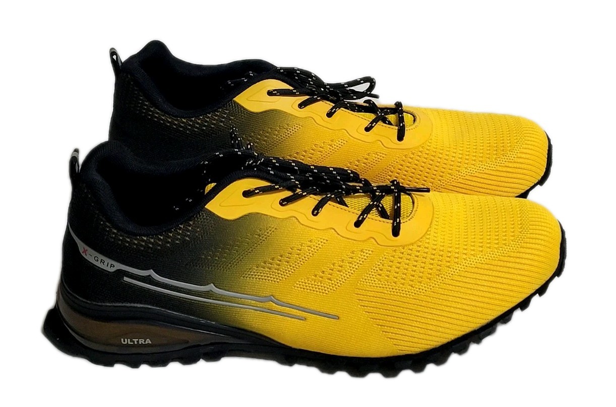 Kricely Men’s Trail Running Shoes Walking Hiking Cross Training X-Grip Sneakers
