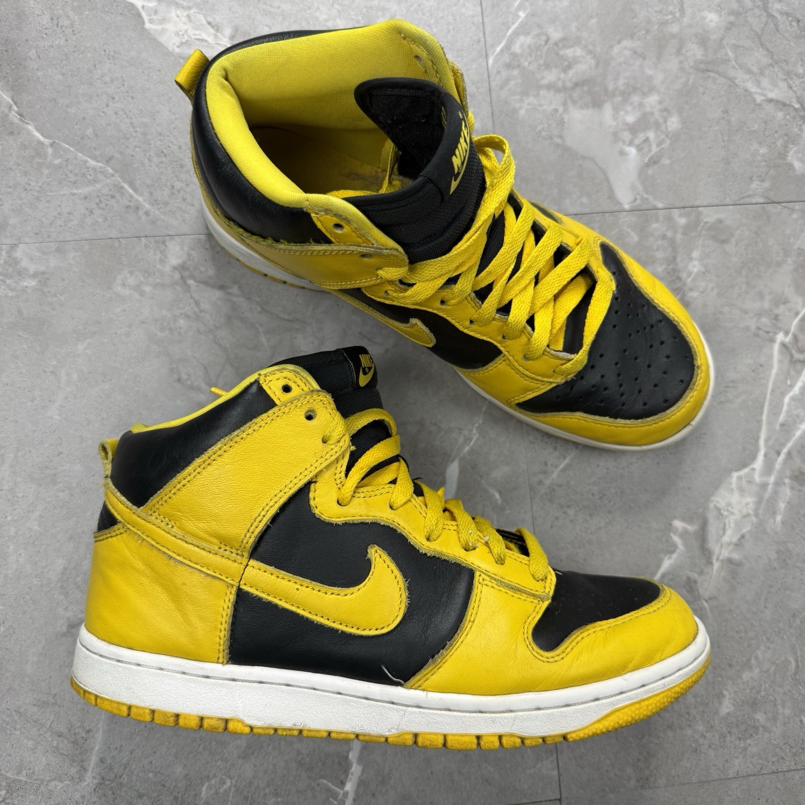 Size 8 – Nike Dunk High SP Iowa 2020 CZ8149 002 Varsity Maize