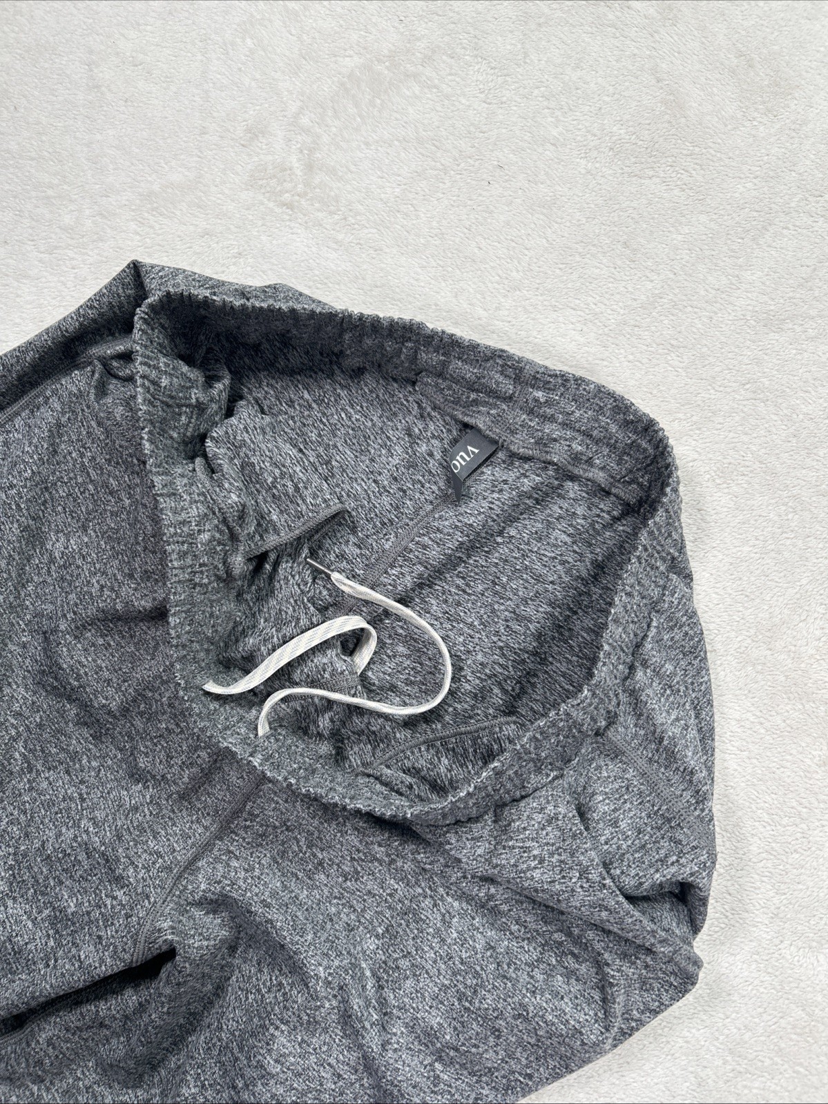 Vuori Boyfriend Jogger Pants Knit Sweatpants Heather Gray Women’s Medium VW457