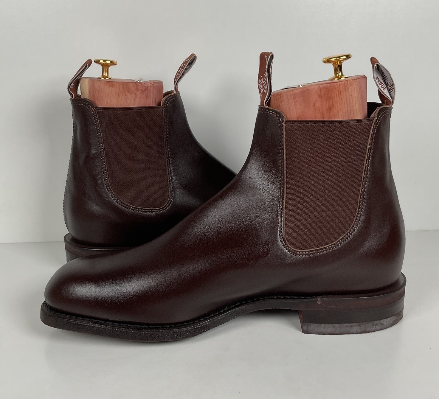 R.M. Williams Craftsman Boot | Chestnut Yearling Leather | Wide | AU 10
