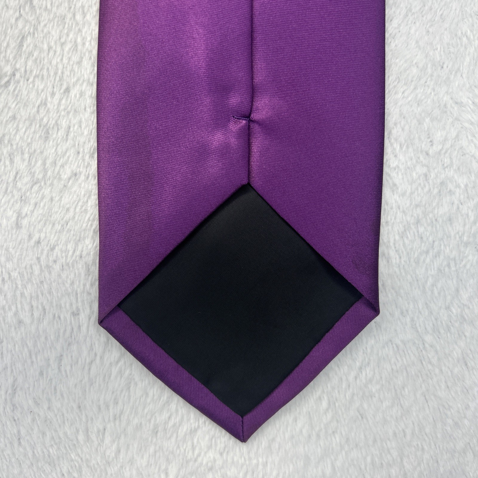 Cheri Copain Purple Men’s Necktie 3.25”x 57” All Silk Handmade