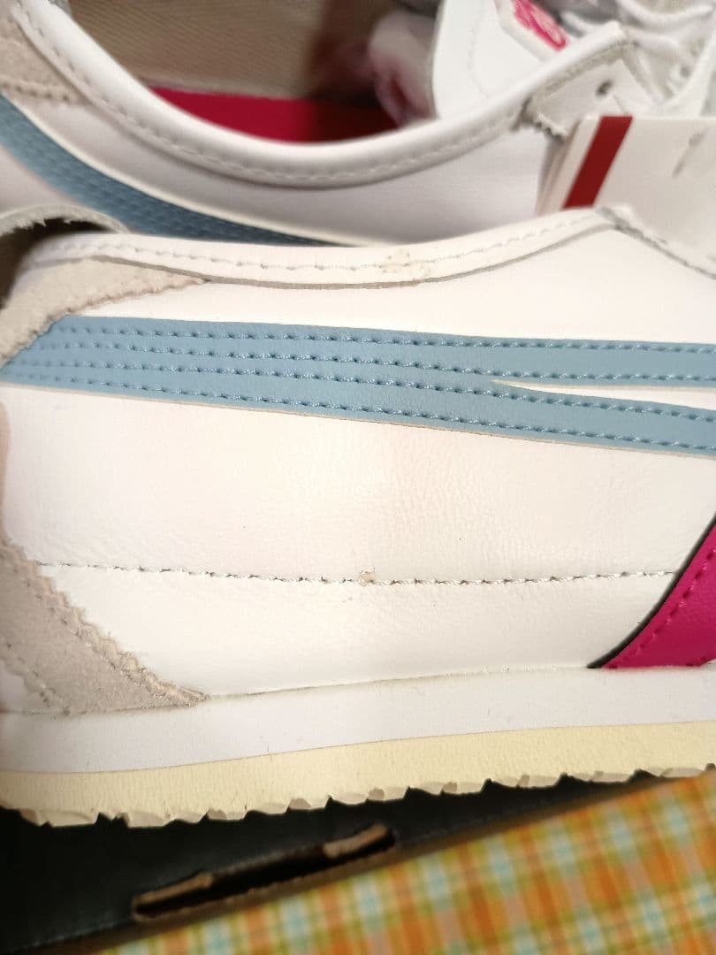 26cm Onitsuka Tiger Mexico 66 White Smoke Light Blue