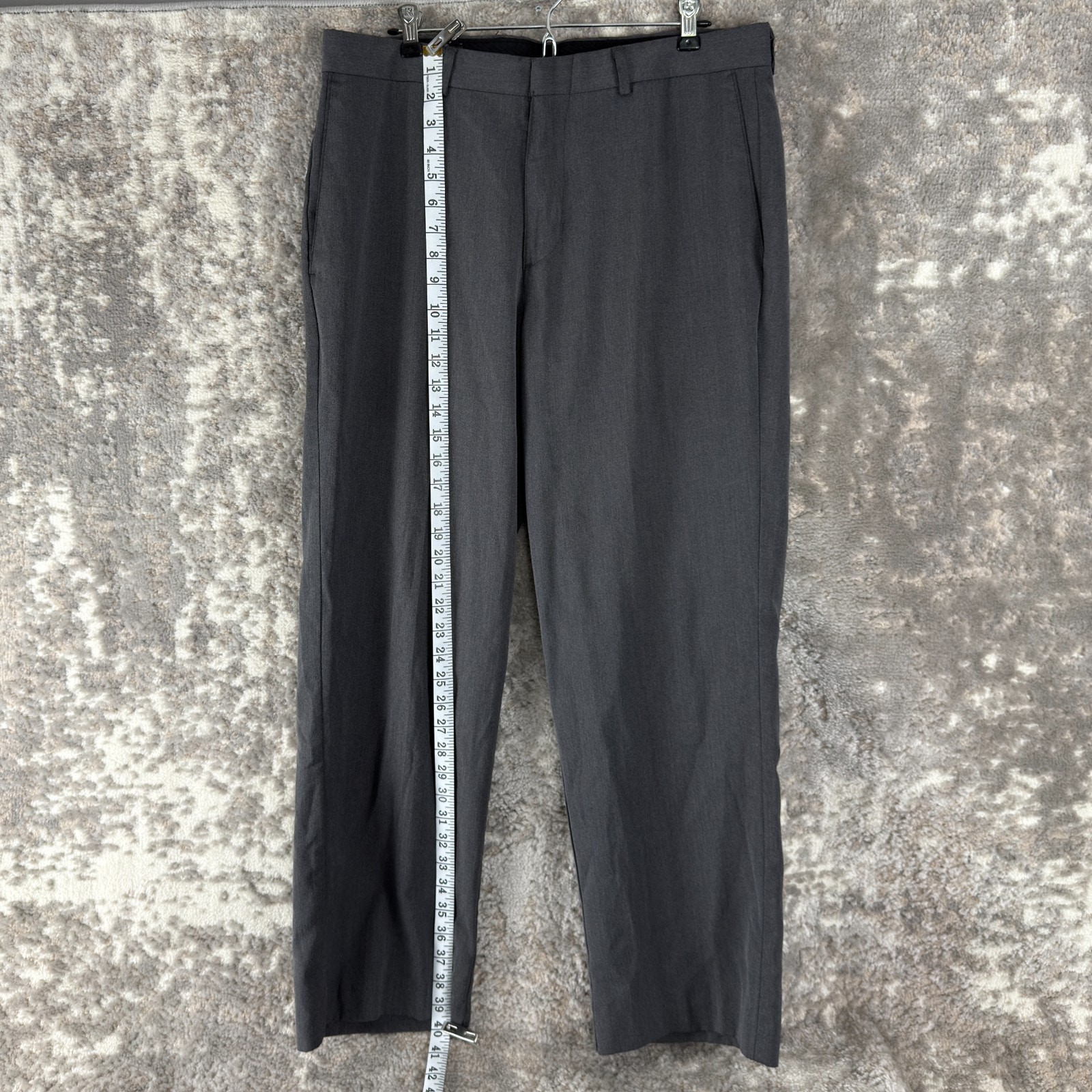 Covington Size 34×29 Career Flat Front Dress Pants Wool Button Zip Straight Leg