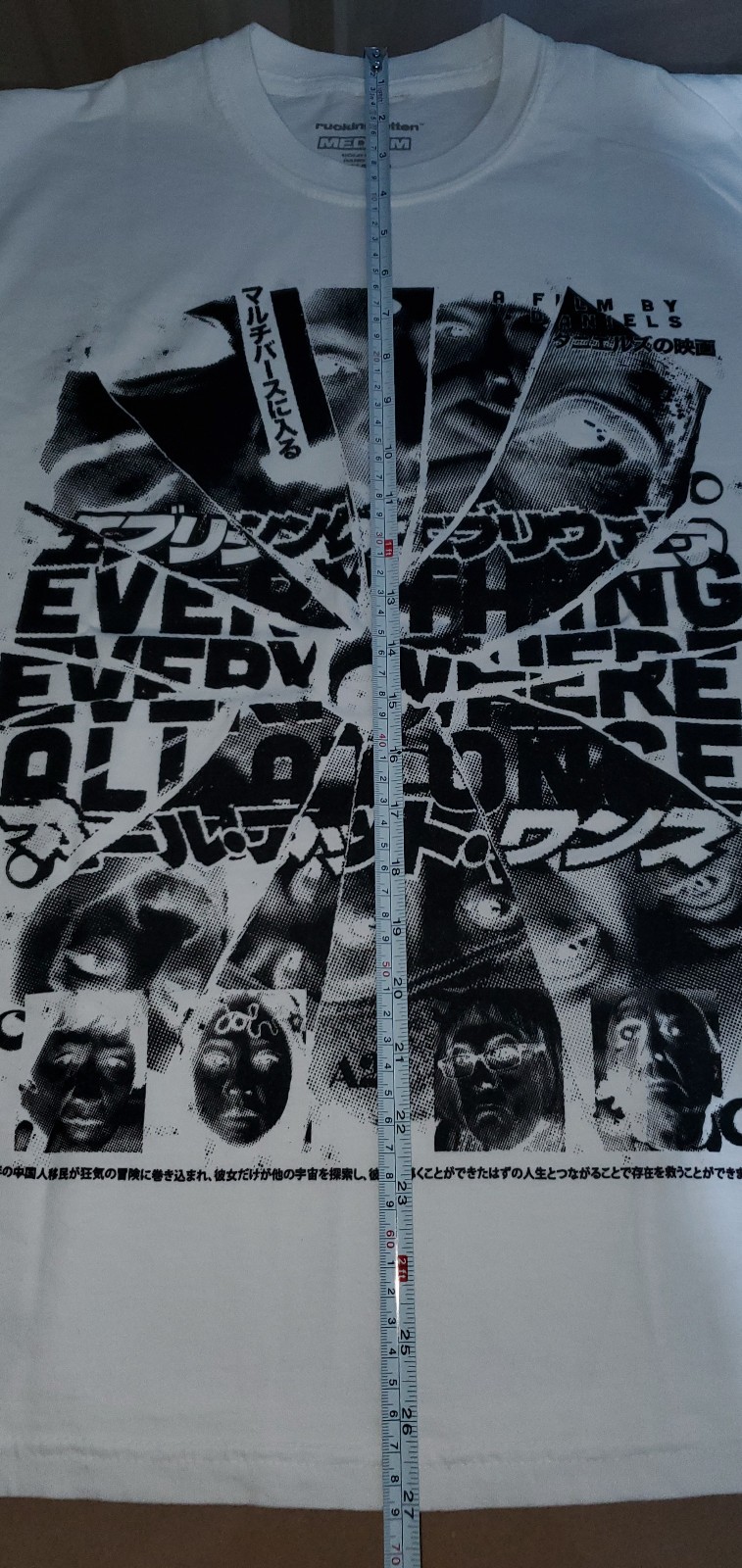 Rucking Fotten EVERYTHING EVERYWHERE ALL AT ONCE Variant Shirt Size M A24