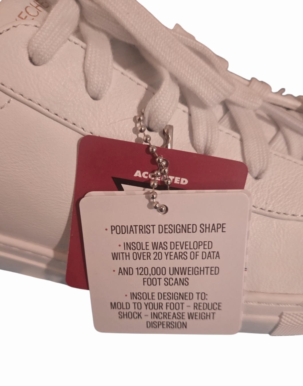 SKECHERS Arch Fit Legend-Top Notch Casual Shoe Women’s Size 10 White-New