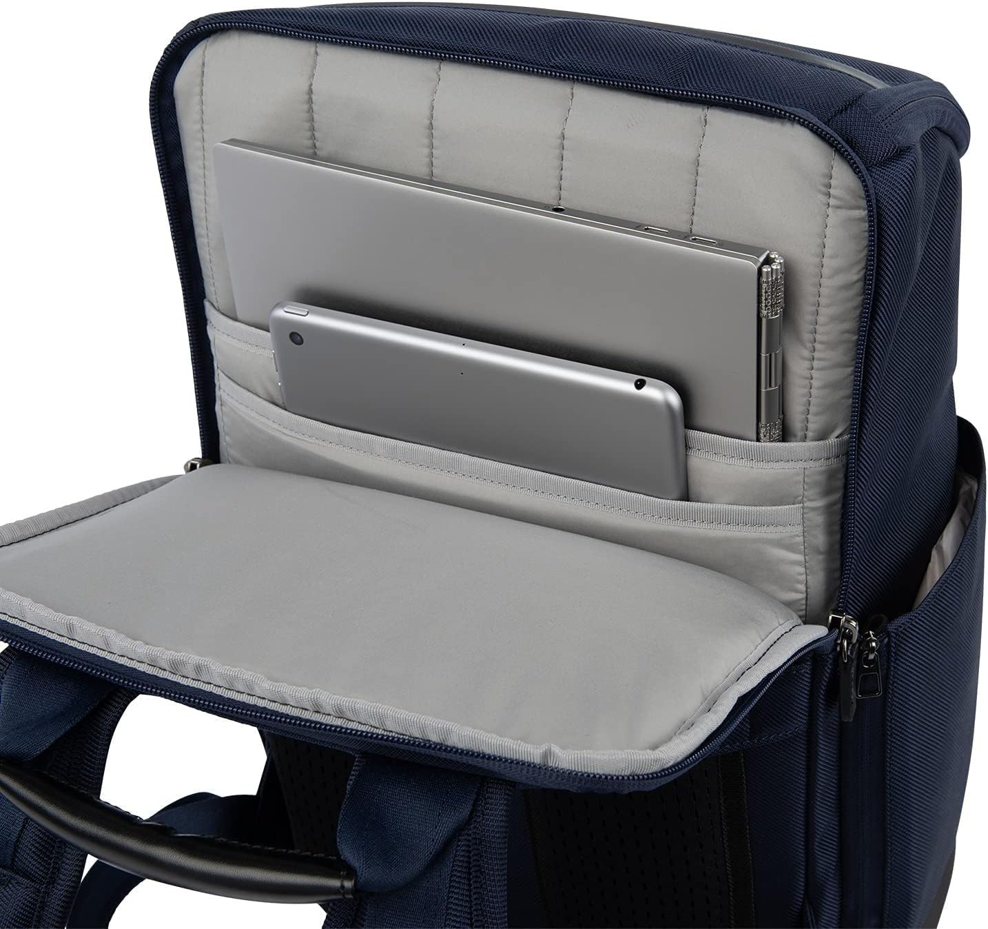 Travelpro Crew Executive Choice 3 Medium Top Load Backpack Blue for 15.6″ Laptop