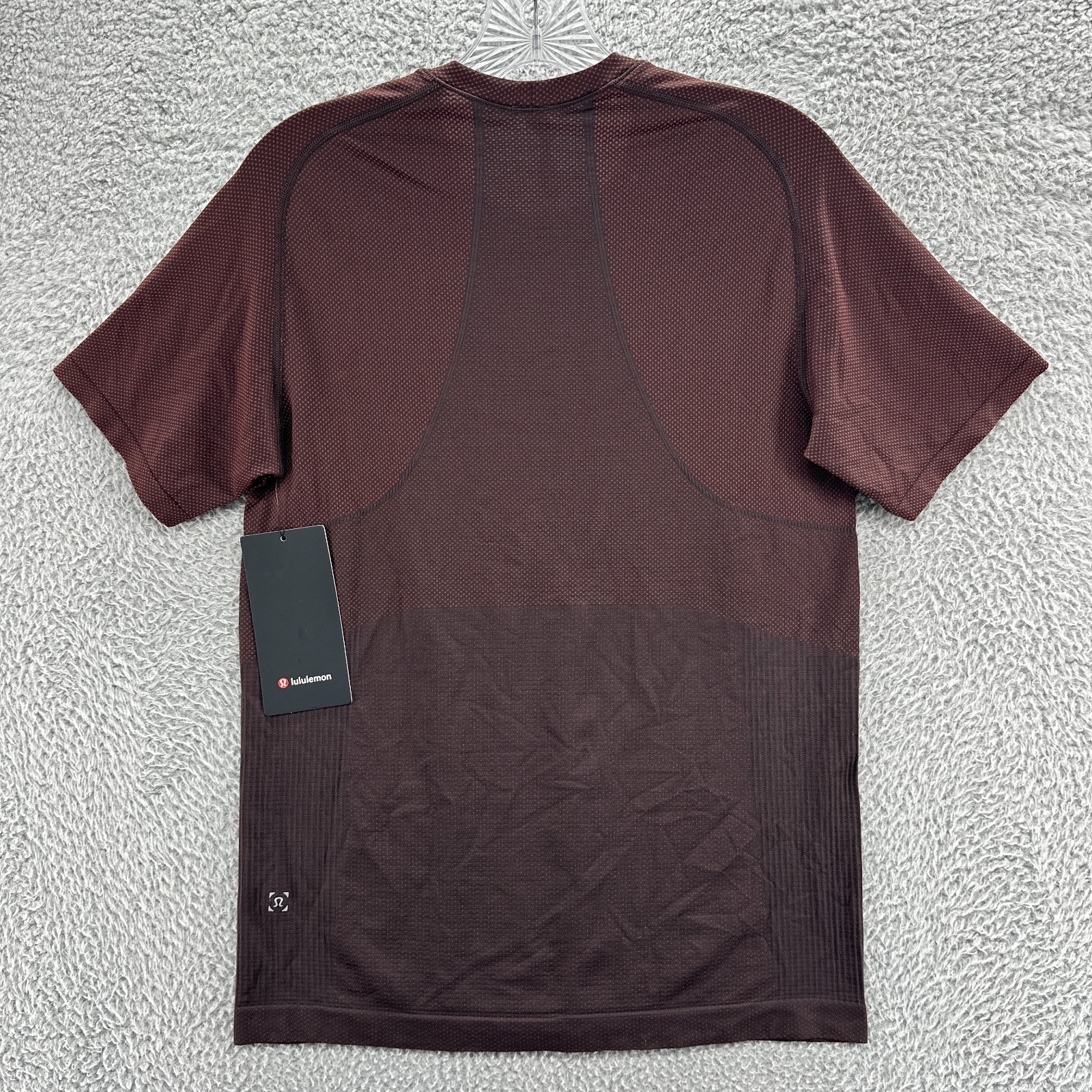 Lululemon Shirt Mens Small S Red Gym Metal Vent Tech 2.0 Short Sleeve Shirt