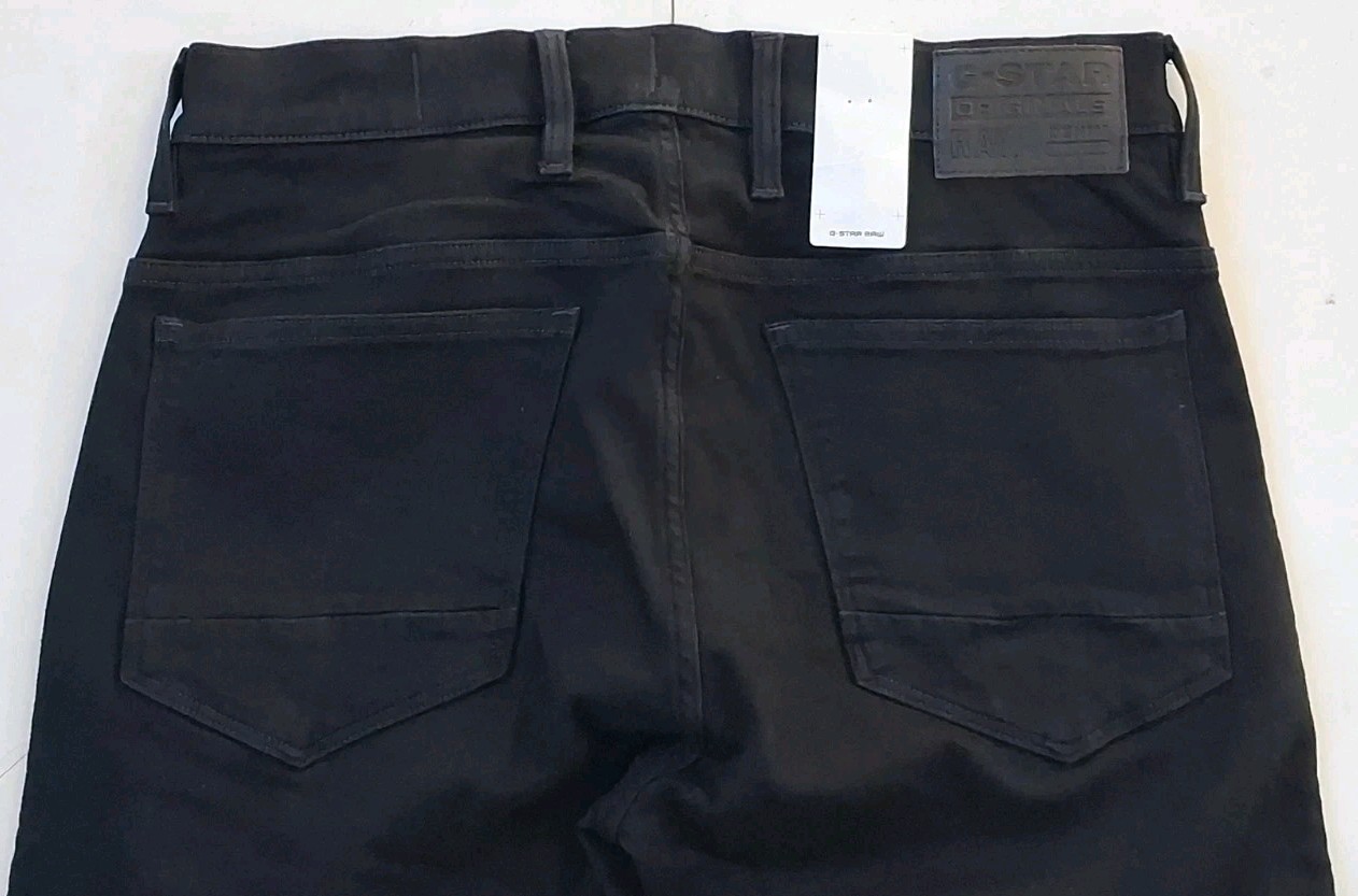 G Star Raw Airblaze 3D Slim Jeans Mens 34 X 34 Stretch Premium Denim Black $230