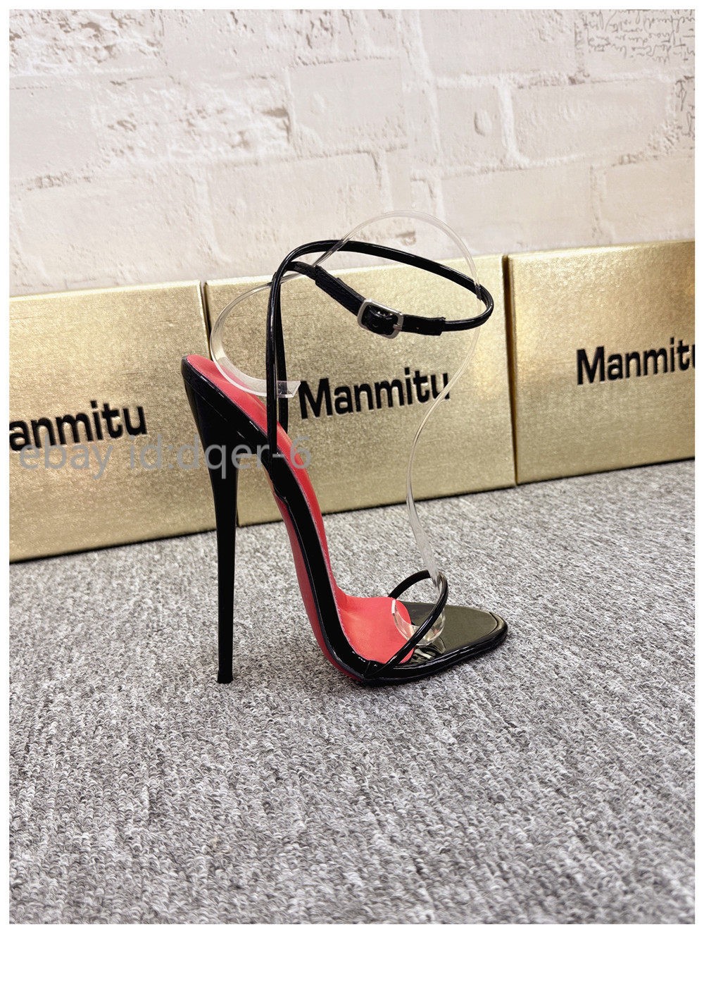 Womens 14cm/16cm Heel High Heels Sexy Cross Strap Sandals Shoes Nightclub Pump