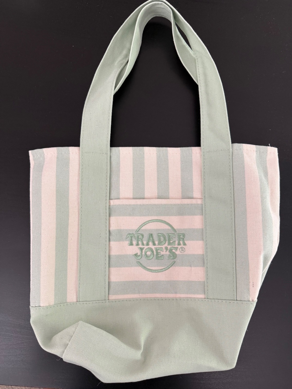 Pastel Green Trader Joes Mini Bag