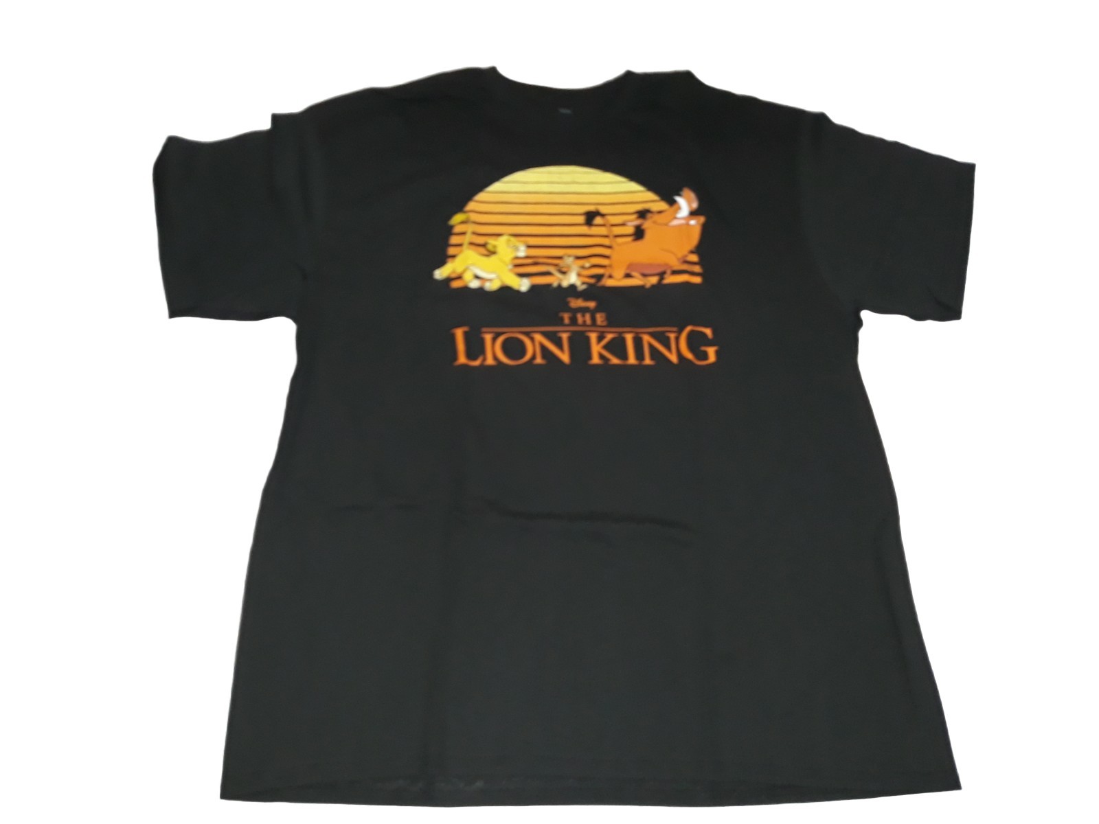 Disney The Lion King Shirt Timon Pumbaa Simba Logo Shirt Men’s XL / X-LARGE NEW