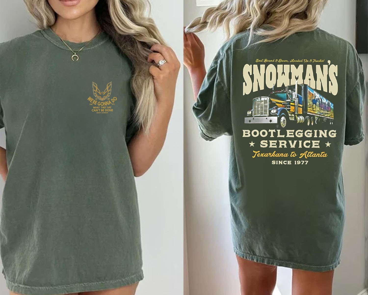 Snowman’s Bootlegging Service Smokey and The Bandit Unisex T-Shirt