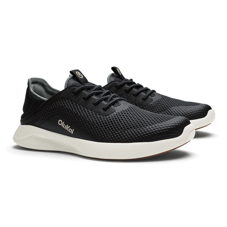 🛫OLUKAI Kialoa Women’s Water Friendly Slip-On Sneakers, Breathable Walking Shoe
