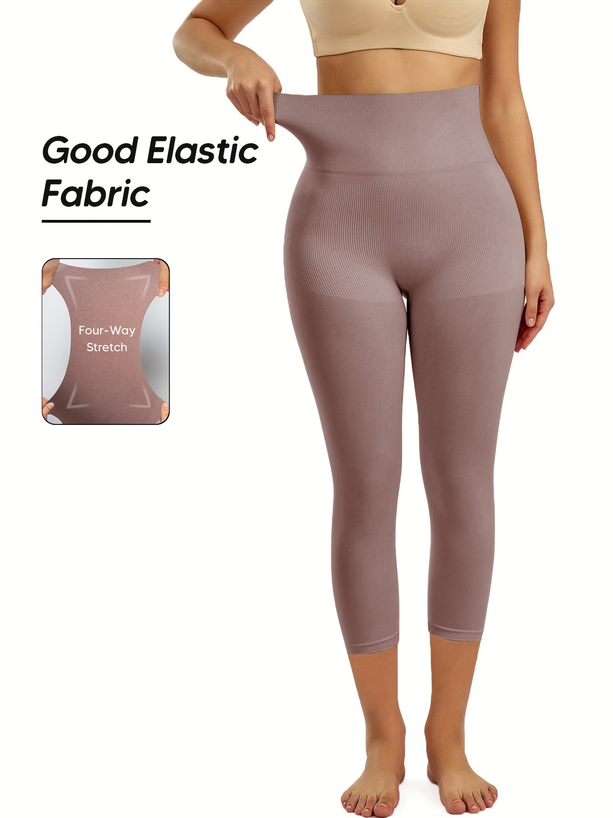 Women Anti Cellulite Compression Capris Thigh Slimmer Slimming Body Shaper