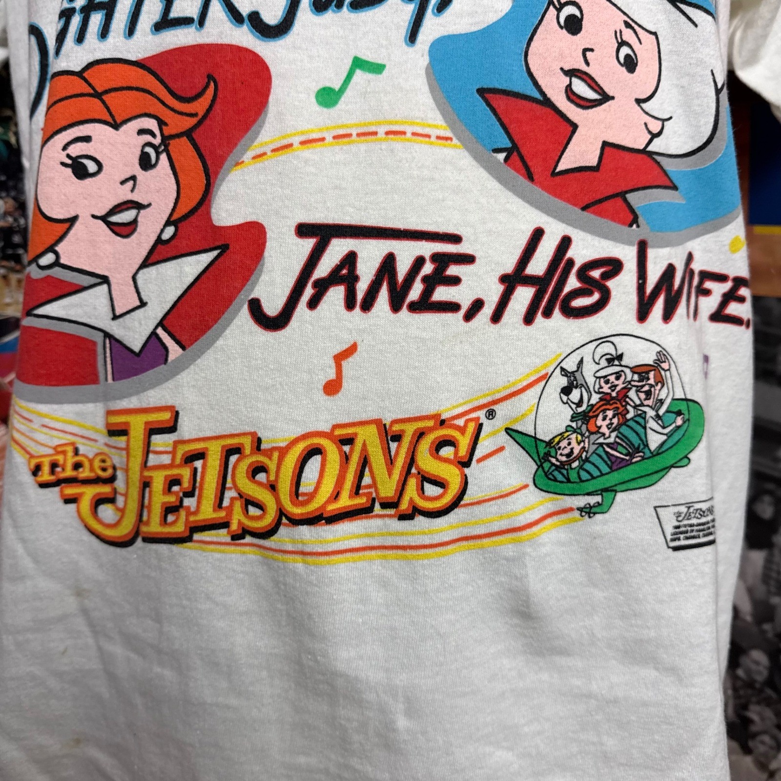 Vintage 90s The Jetsons Cartoon Network Changes Single Stitch T-Shirt Sz Large