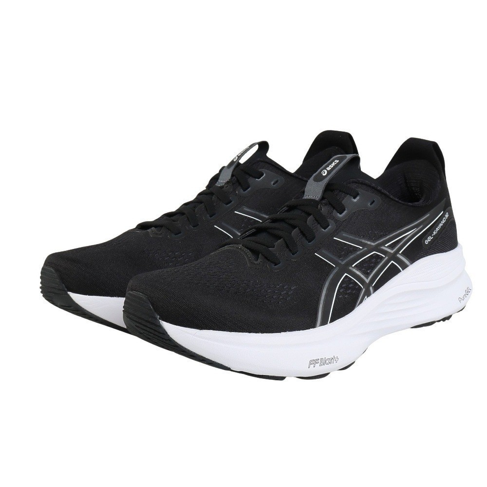 ASICS Running Shoes GEL-KAYANO 32 EXTRA WIDE 1011C054.002 Black / White oki