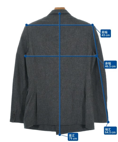 kolor Casual Jackets Black 1(Approx. S) 2200661461013