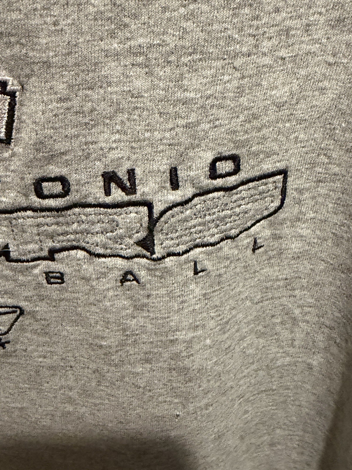 Reebok San Antonio Spurs Embroidered Logo Gray T-Shirt Men’s XL Vintage NBA Y2K