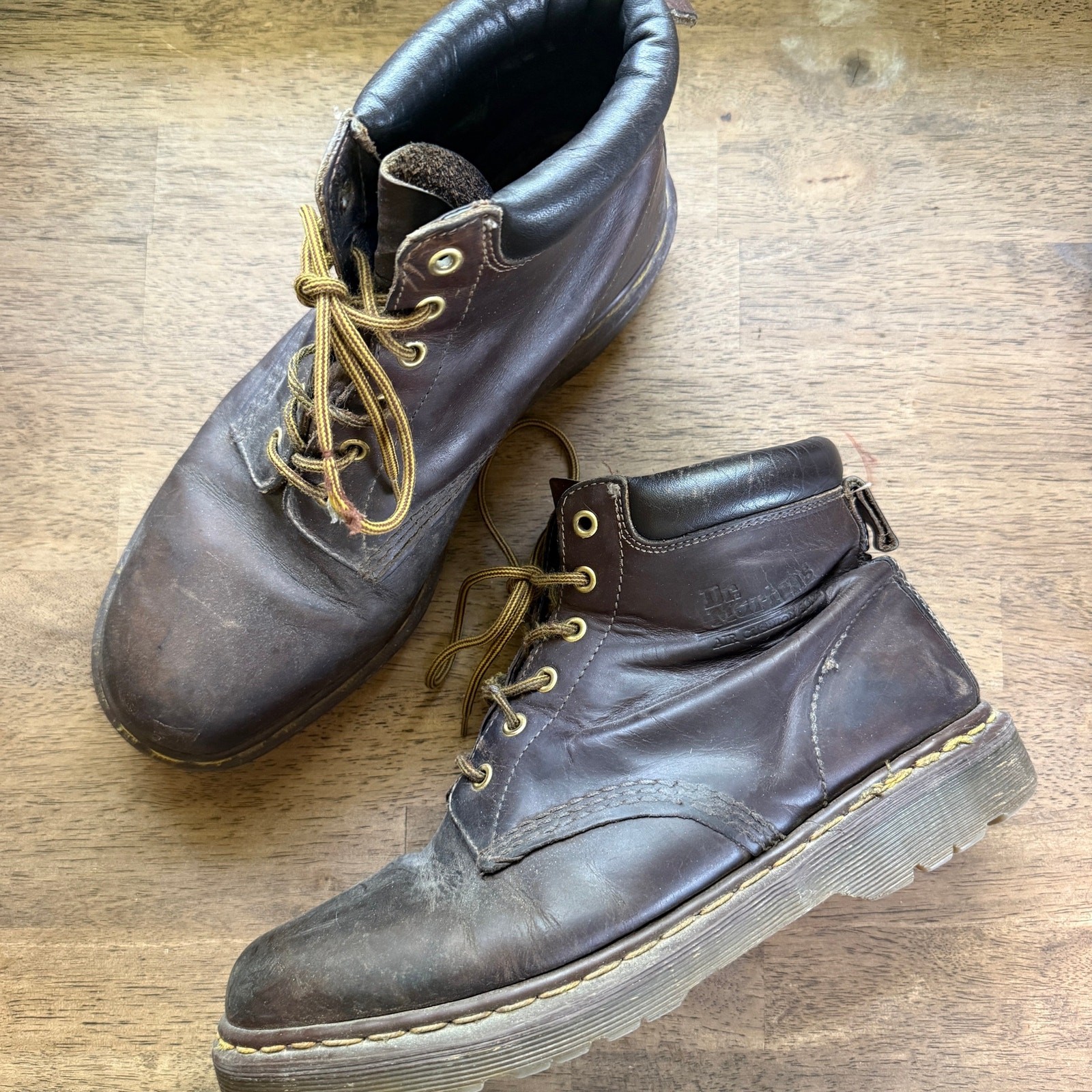Dr. Martens Men’s Brown Leather Hiker Boots Size 11.5