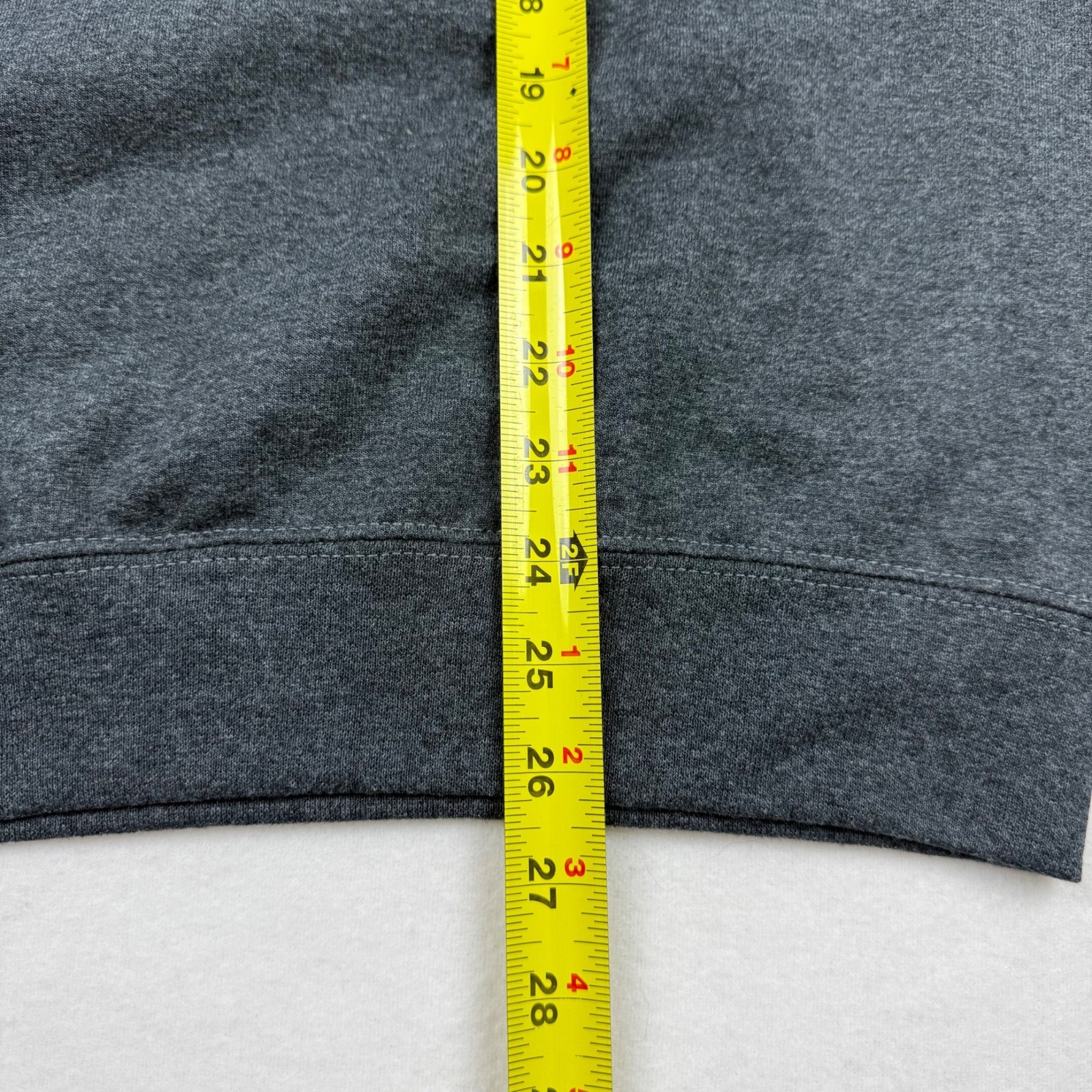 Athletic Works Men’s Fleece Dark Gray Sweatshirt S (34-36) Moisture Wicking NWT