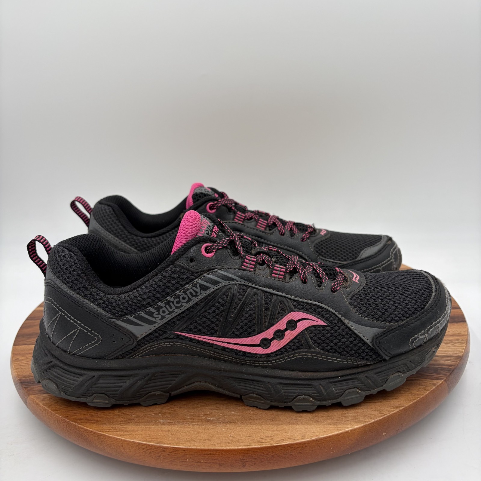 Size 11 – Saucony Grid Eclipse TR 3 Black/ Pink Women’s Running Sneakers