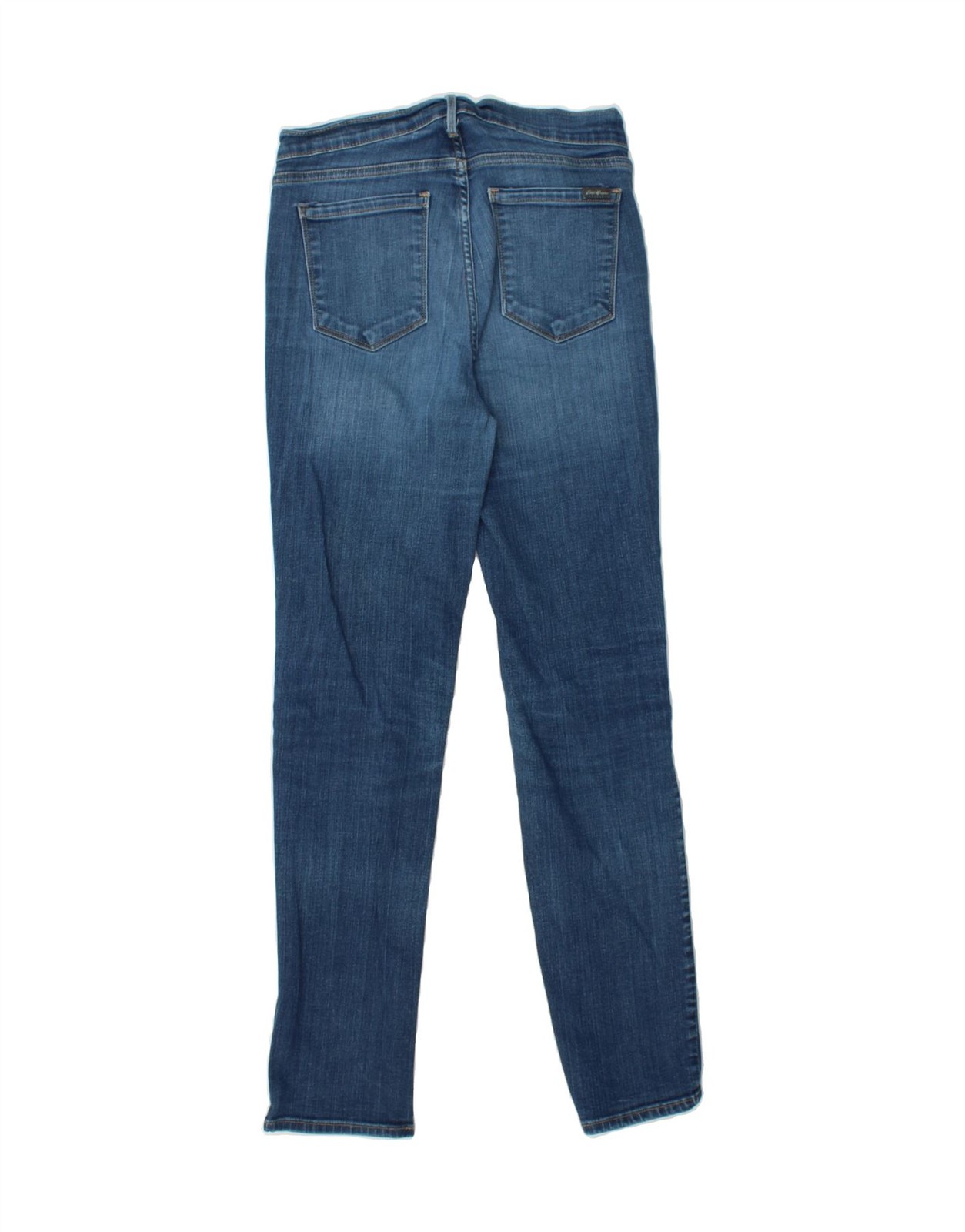 EDDIE BAUER Womens Slight Curve Slim Jeans US 6 Medium W28 L31 Navy Blue CN07