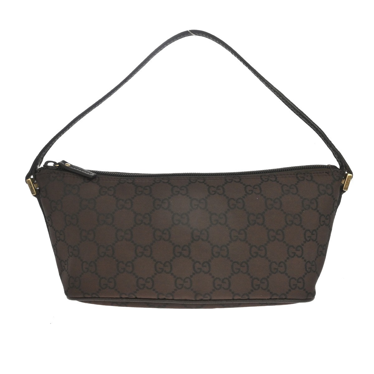 Best06 Gucci Brown Canvas GG Tote Handbag 257300 204046 BQ01177