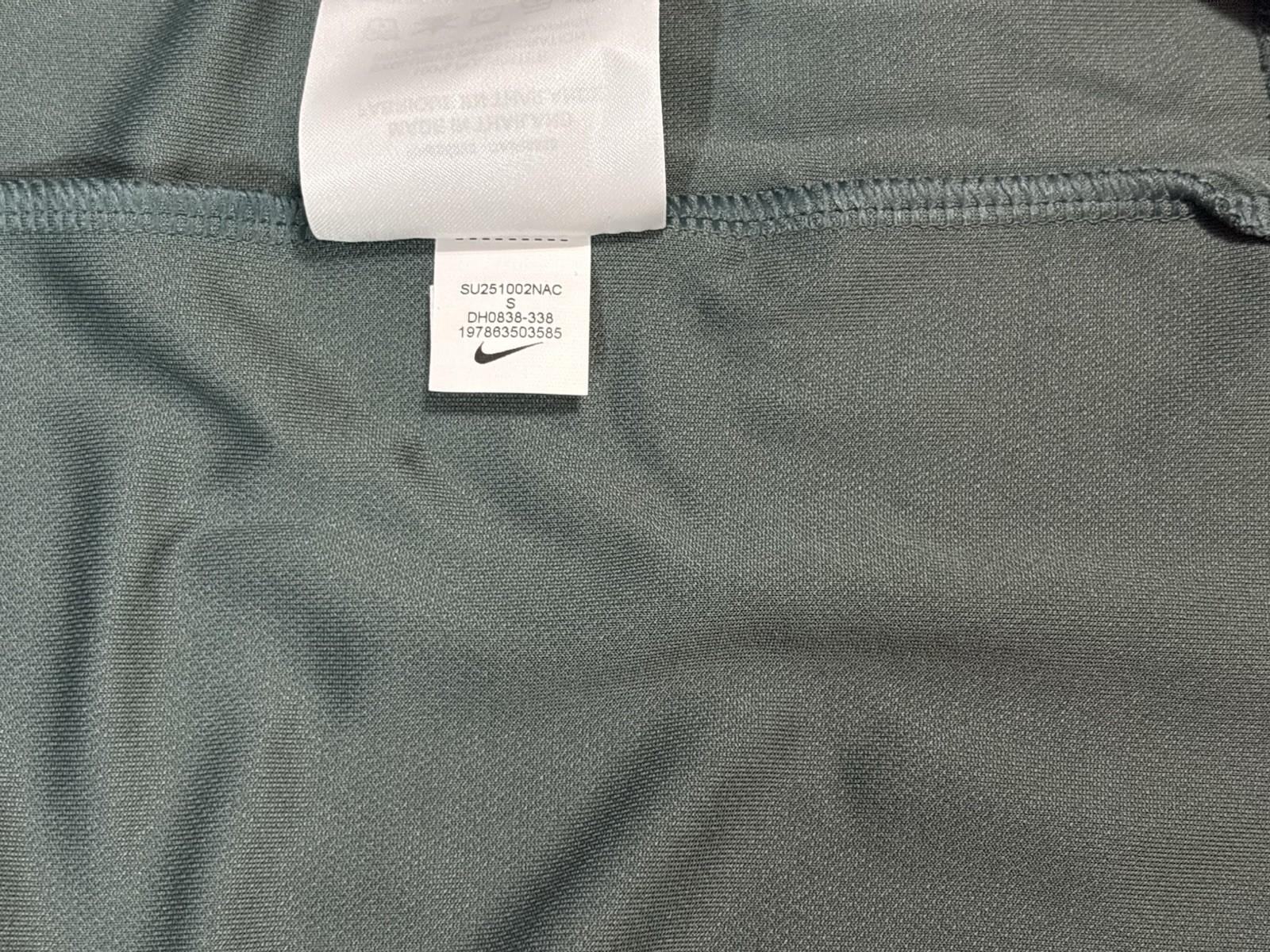 Nike Dri-FIT Victory Men’s Golf Polo Shirt Green Blade Collar DH0838-338 NEW