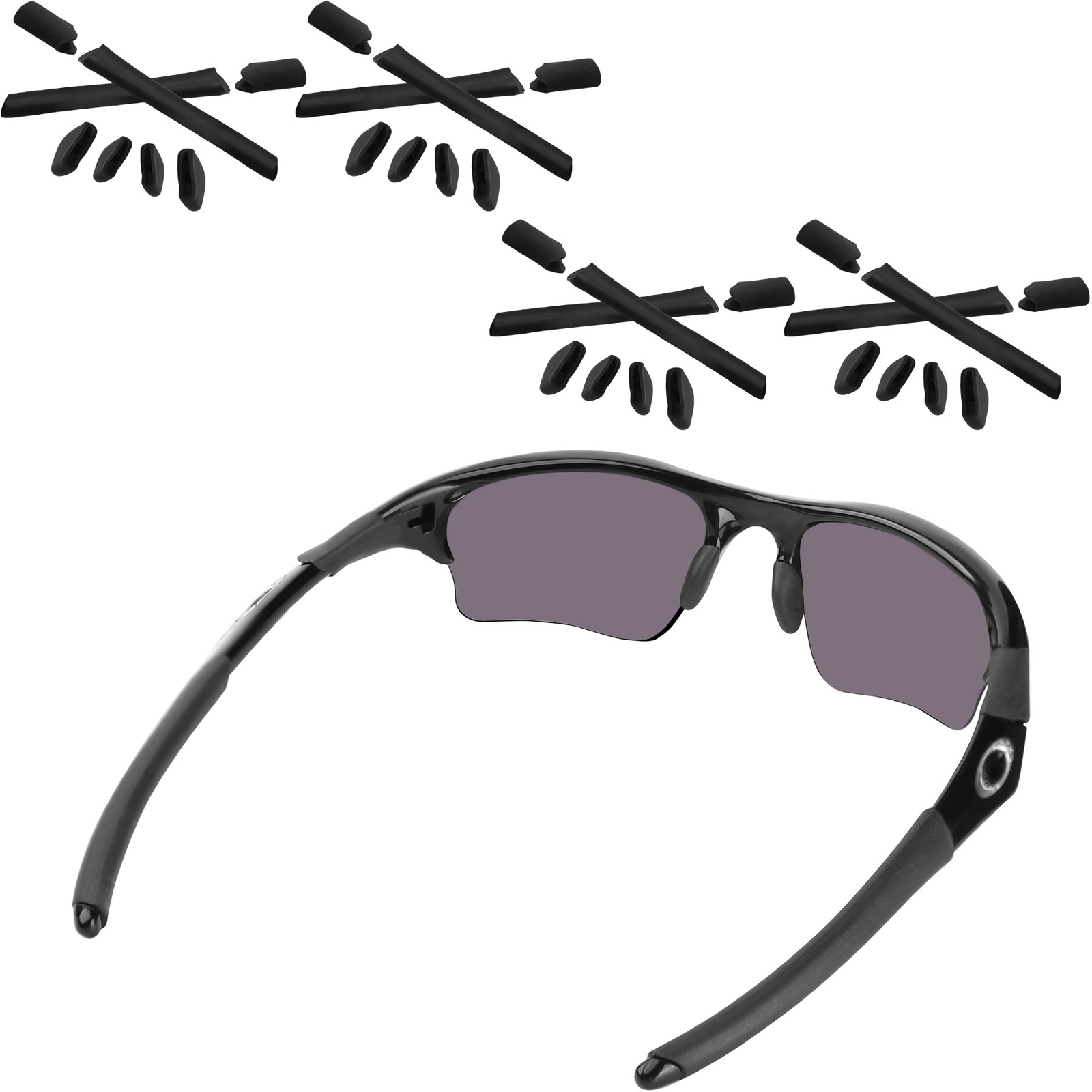Rubber Kits Replacement EarSocks & Nose Pieces for – Oakley Half Jacket Sunglass