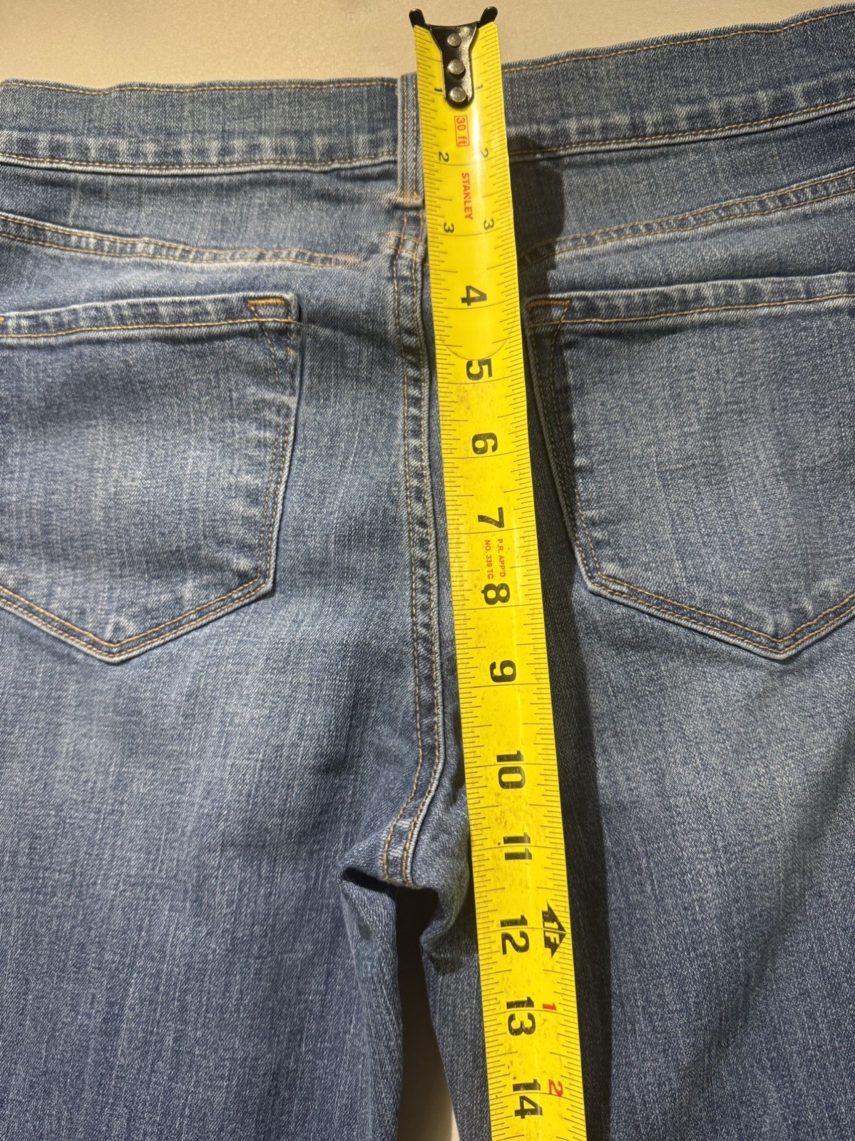 Old Navy Curvy Profile Skinny Jeans Women’s Size 6R Blue Mid Rise Denim
