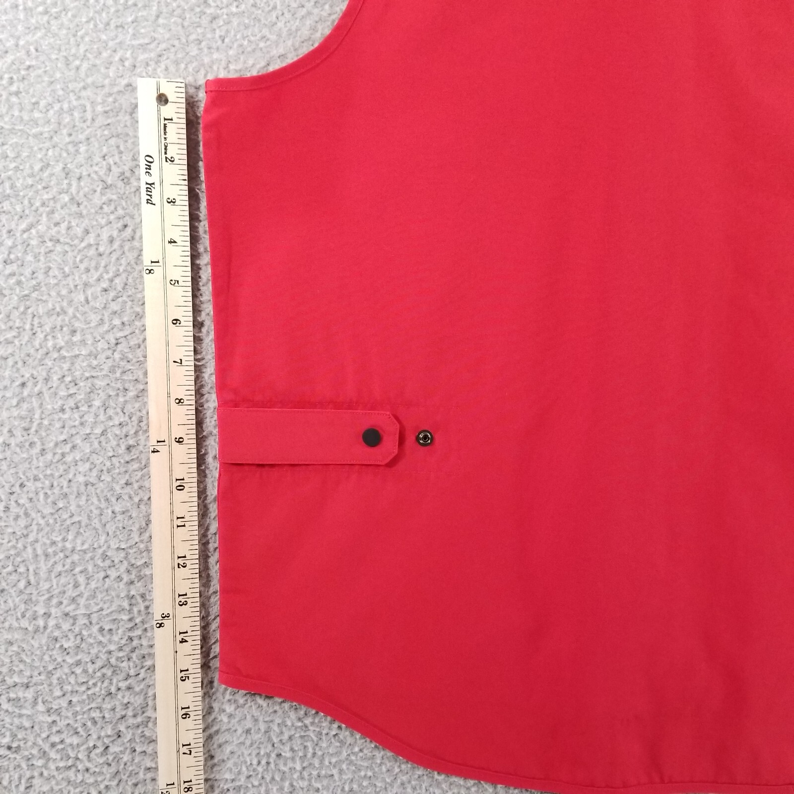 Guideboat Company Sailing Vest Mens XXL Red Full Zip Boating Yachting Cuttyhunk