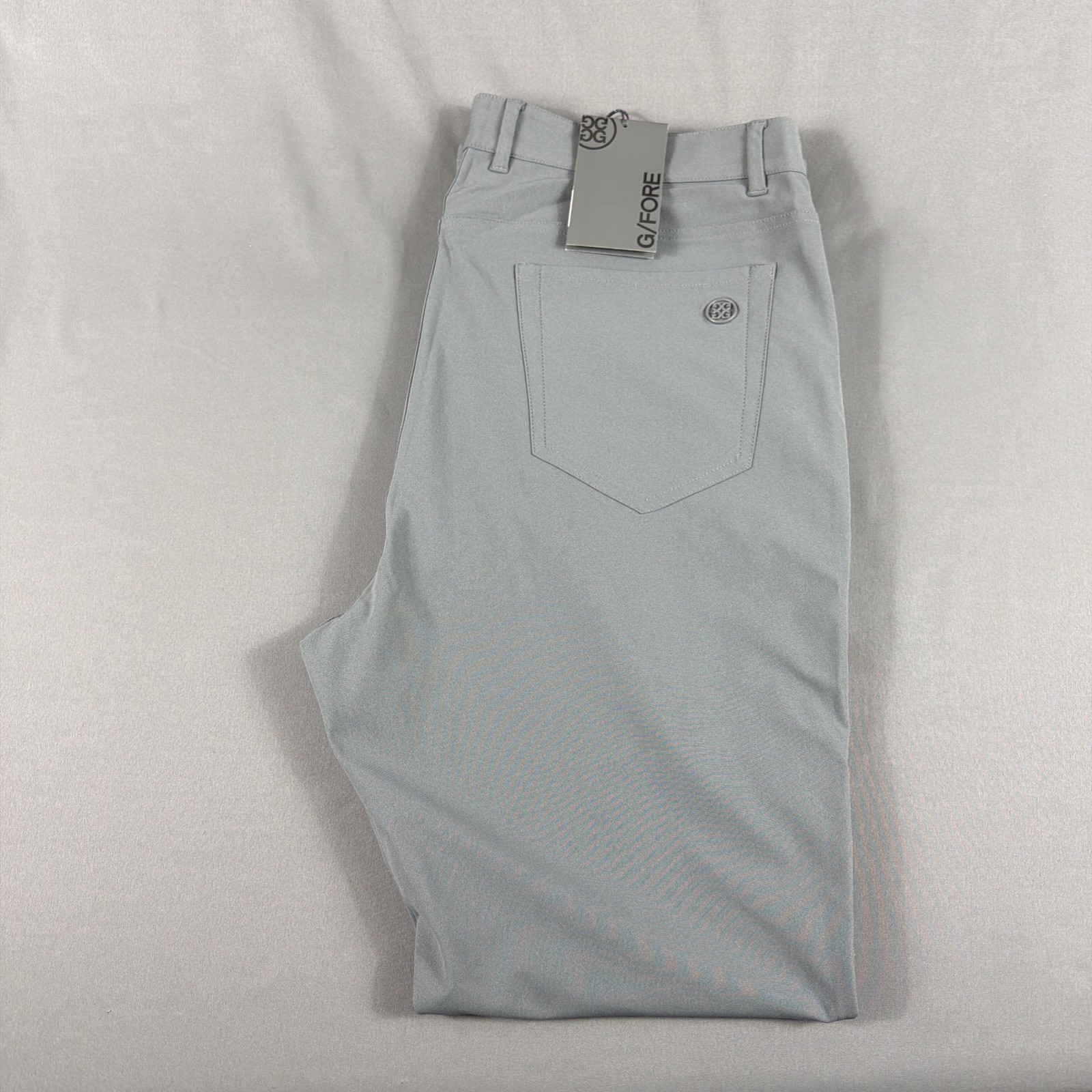 G/Fore G4 Golf Pants Performance 36 x 32 Gray Polyester NWT MSRP $190