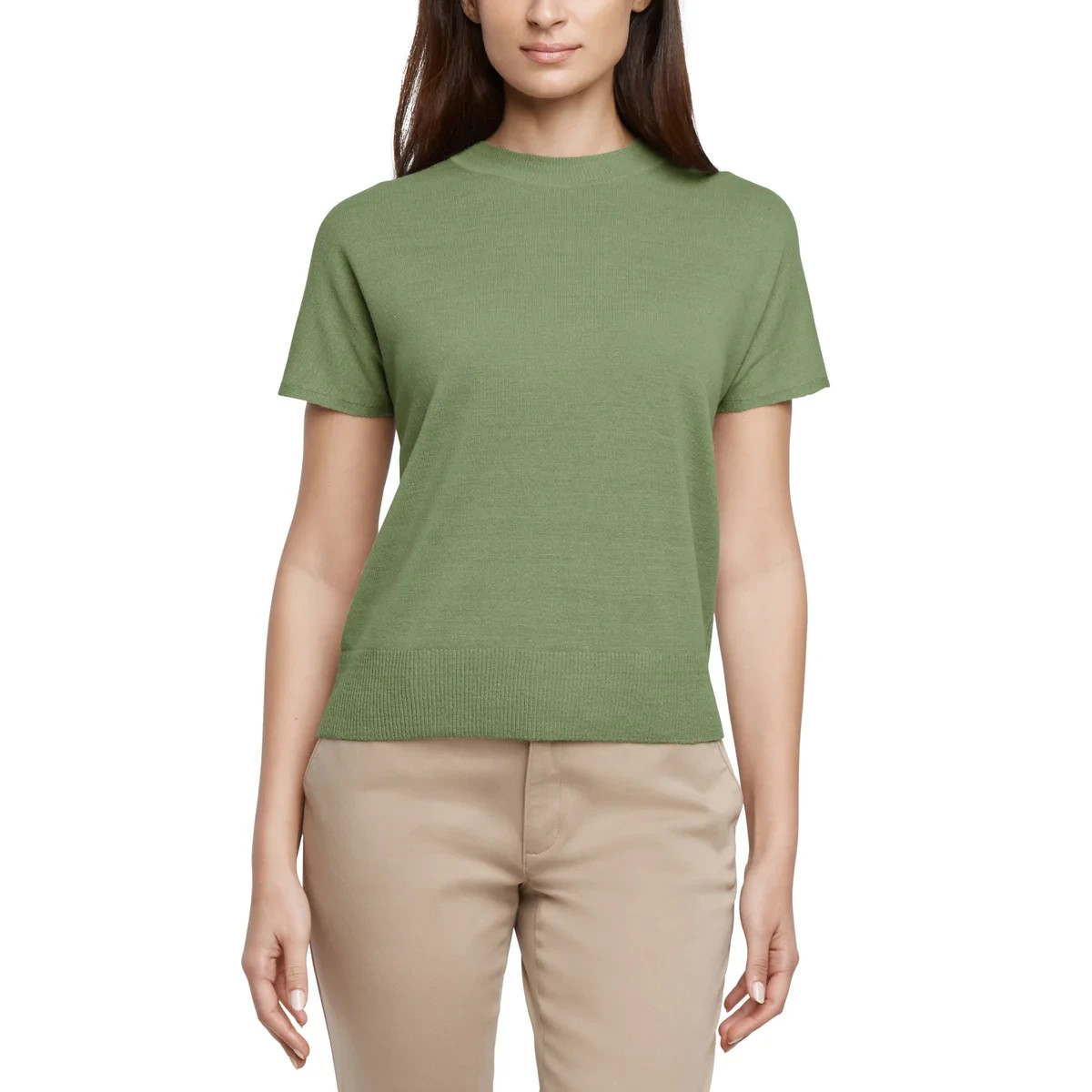 Banana Republic Women’s Linen Blend Short Sleeve Top