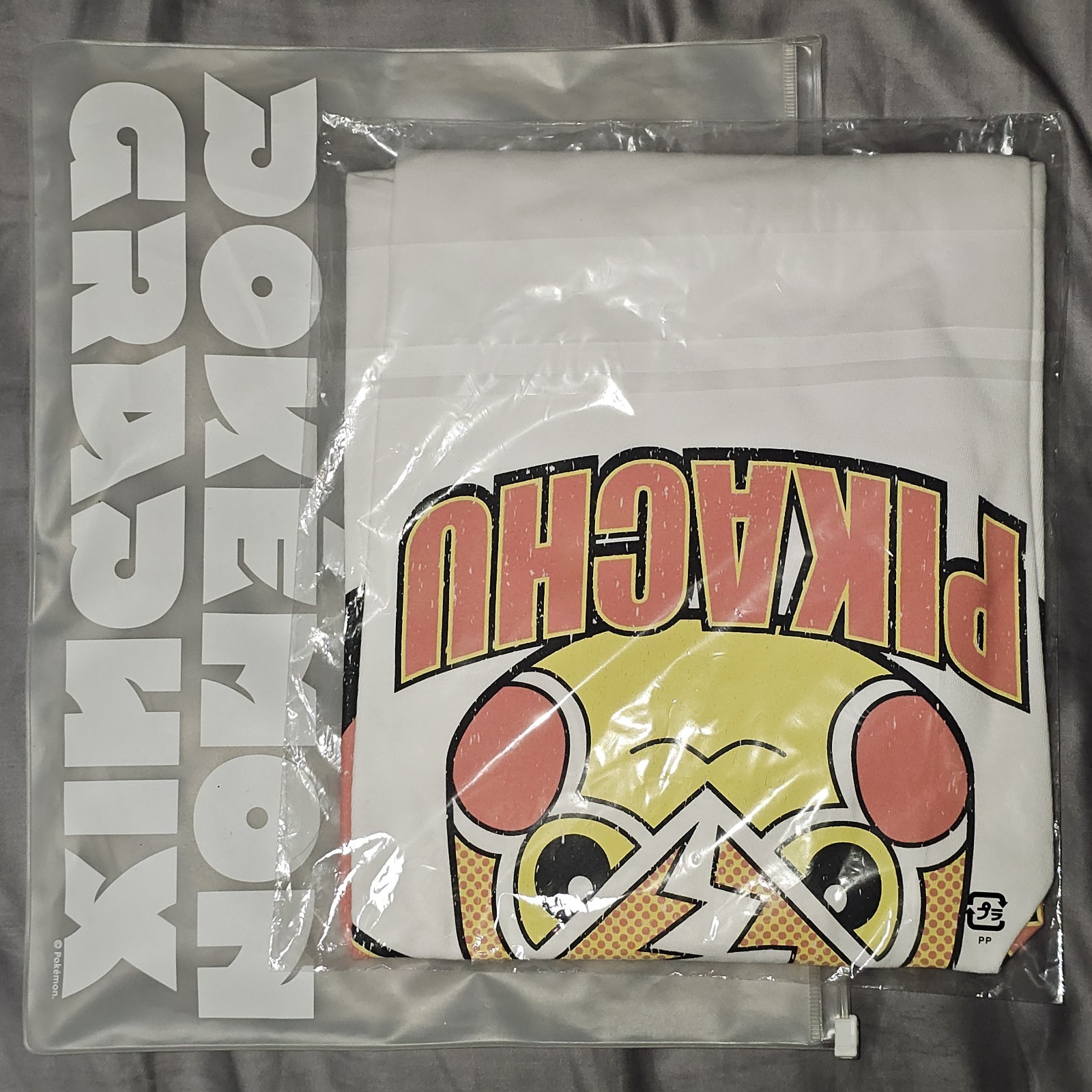 2016 Poke Center Exclusive Masked Pikachu Shirt Xl NEVER WORN. Limited Release