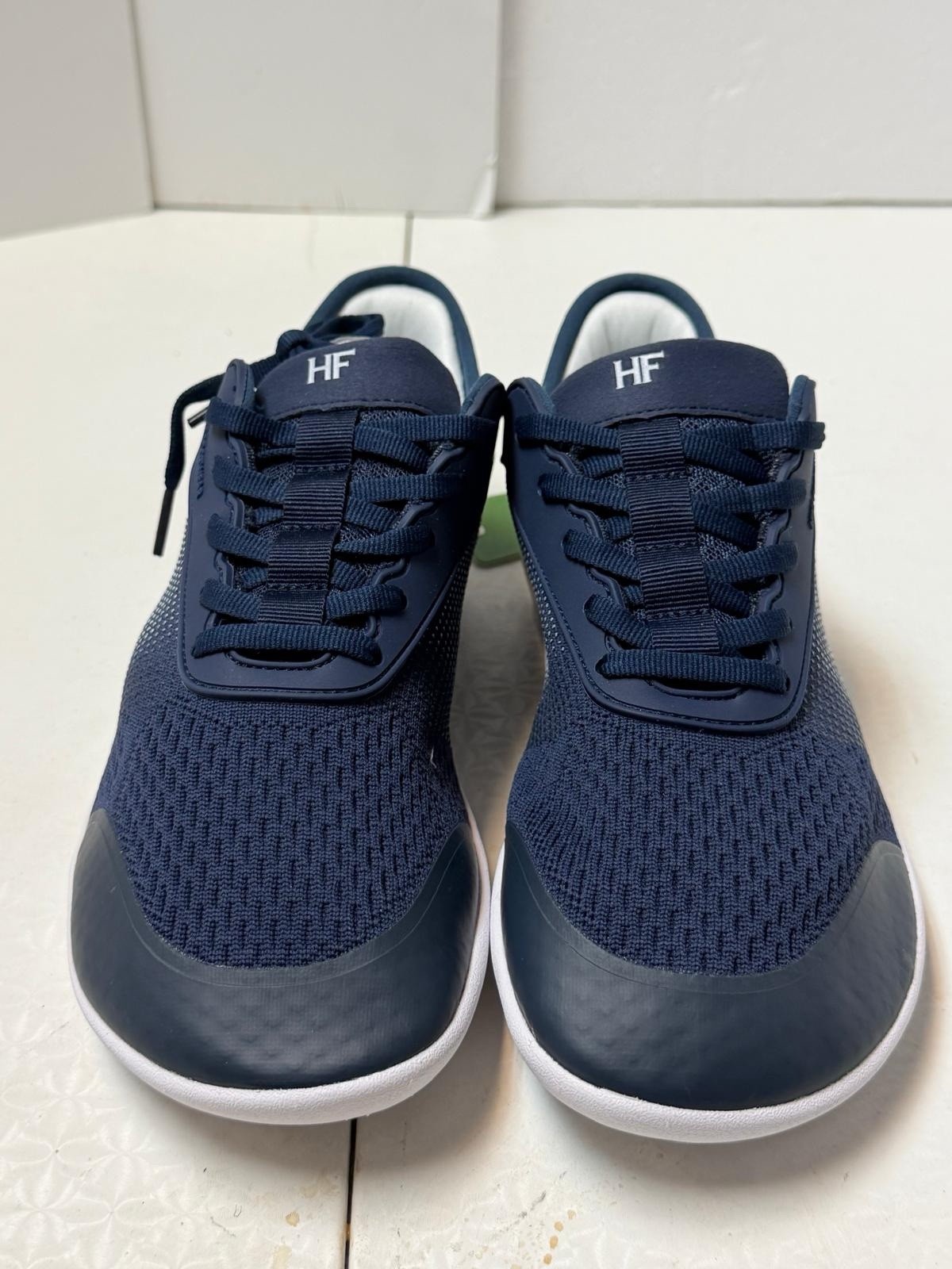 Hike Footwear HF Stride Sneakers Womens 10 Mens 8.5 Navy Blue Barefoot Shoes