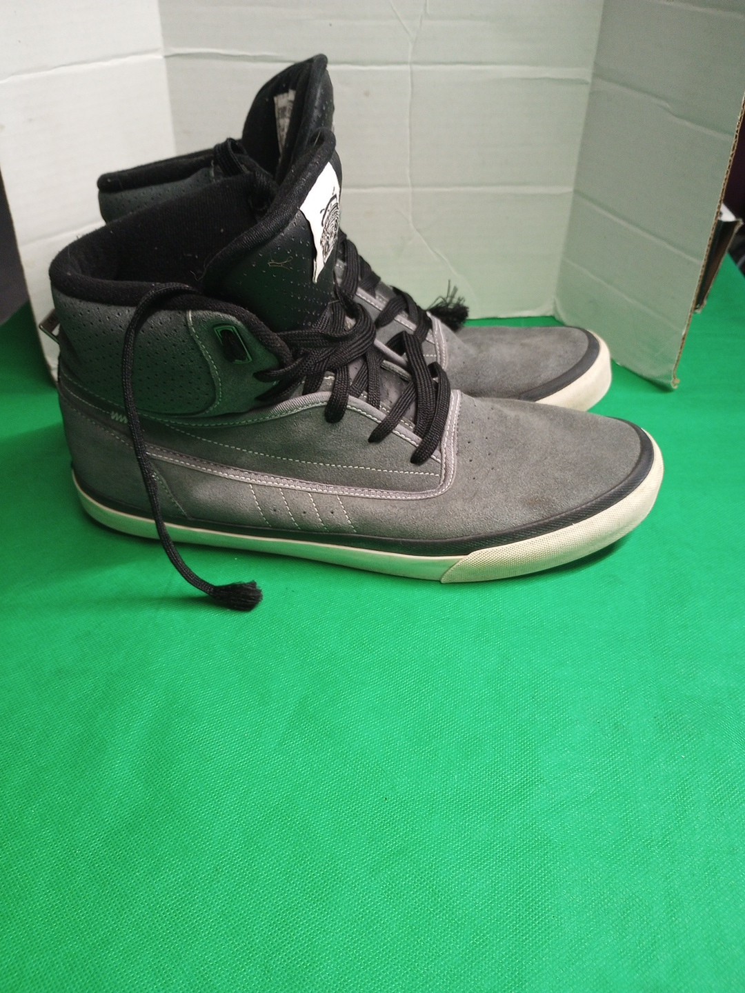 FMS Future High Top Sneakers Shoes Mens size 11 (103941 ) Gray