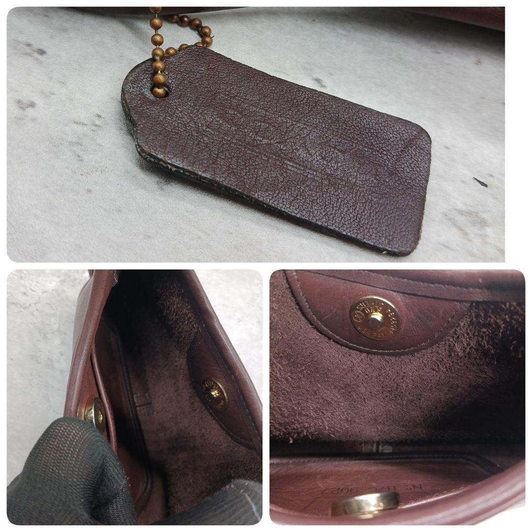 Old Coach Ergo Shoulder Bag 9027 Leather Brown