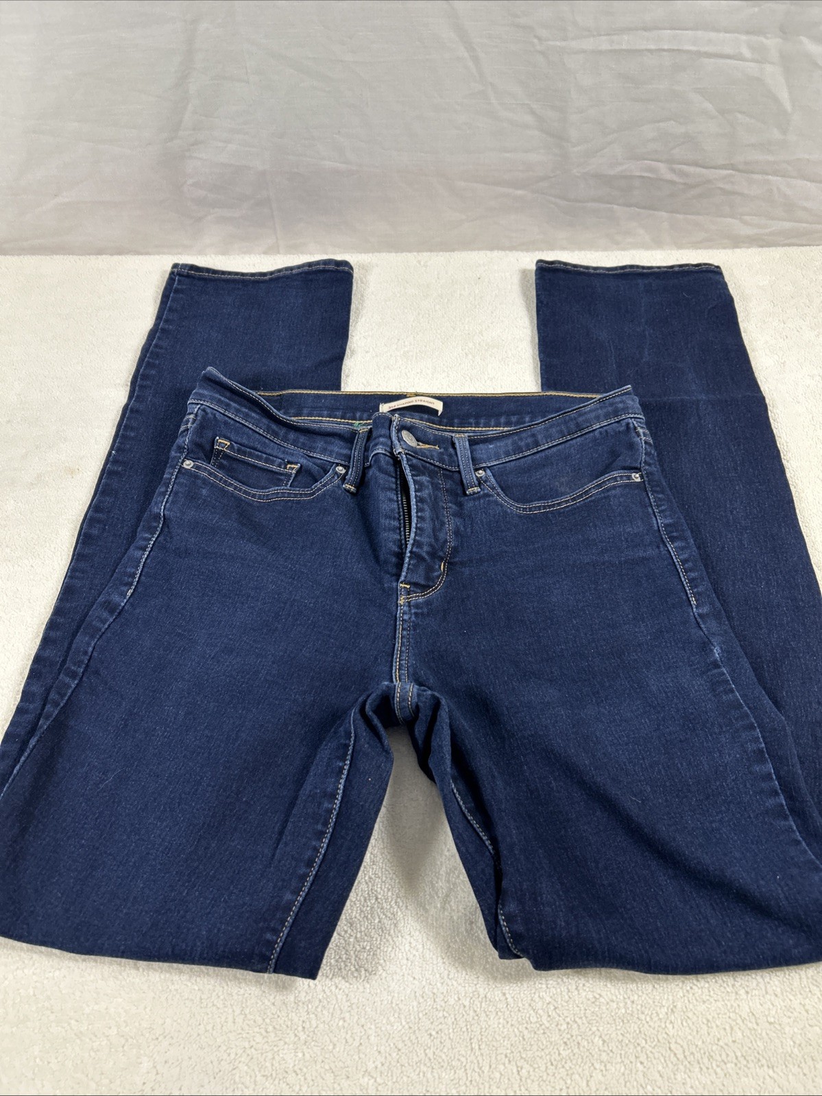 Levi’s 314 Women’s Shaping Straight Stellar Stretch Jeans 29×34 Mid-Rise